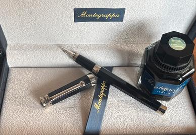 Penna stilografica Nerouno Montegrappa 18kt