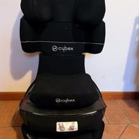 seggiolino auto cybex pallas fix gruppo 1-2-3 nero