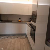 Cucina Febal laccata bianca.