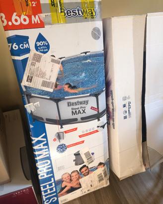 Piscina Fuori Terra Bestway Steel Pro MAX - 3.66m