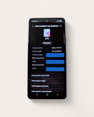 Galaxy A53 5g  ram 8gb 256gb