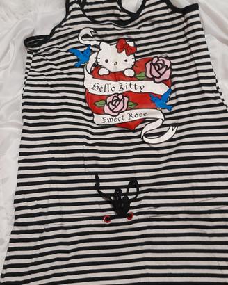 pigiama ragazza hello kitty, taglia XS, H&M