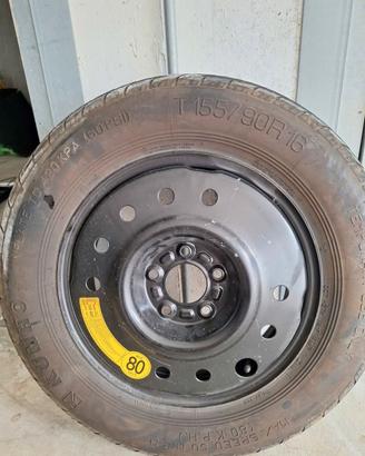 Ruotino scorta T155/90R16 5x115