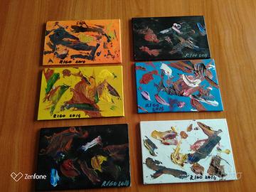 LOTTO 6 QUADRI INFORMALI