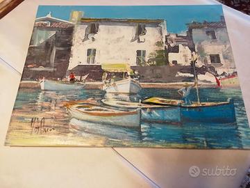 QUADRO OLIO SU TELA