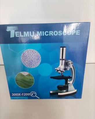 TELMU Microscopio per studenti 300X-600X-1200X