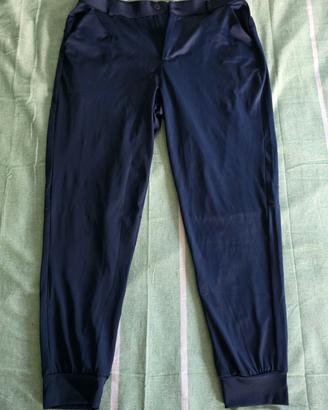 Pantaloni Jogger Sportivi Blu - Taglia M