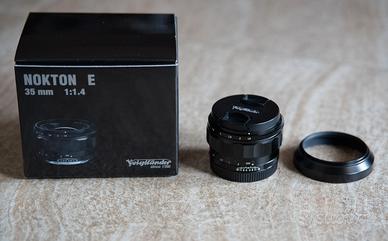 Voigtlander 35mm   f/1.4 Nokton asph Sony mount