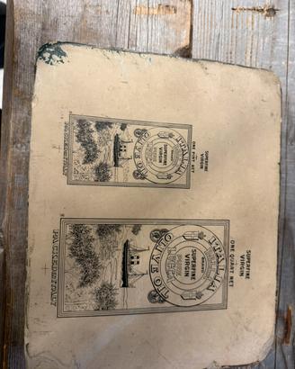 Matrice pietra litografica