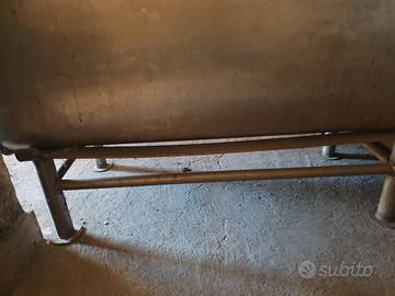 vasca in acciaio inox