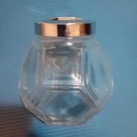 vaso in vetro portabiscotti portacaramelle 