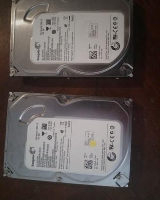 Lotto 2 HDD Seagate 160GB Hard Disk SATA