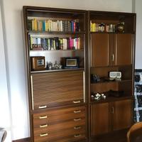 Libreria Modulare Vintage con Serranda e Cassetti