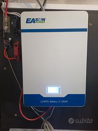 POWLAND 5,12KWH Batteria 48V LiFePO4