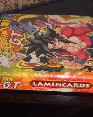 Album lamin cards + lamin cards Dragonball GT