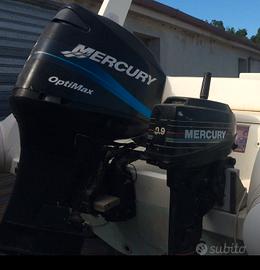 Mercury Optimax 225 2 tempi + Mercury 9.9 2tempi