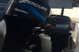 Mercury Optimax 225 2 tempi + Mercury 9.9 2tempi