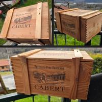 scatola in legno vintage,si spedizione 