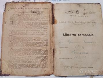 libretto Corpo Reale Equipaggi  Marina