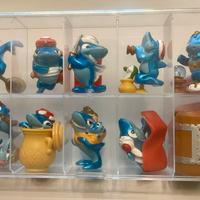 Squalibabà Serie Completa sorprese Kinder 1995