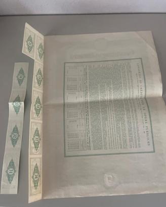 Titoli obbligazionari con cedole del 1948
