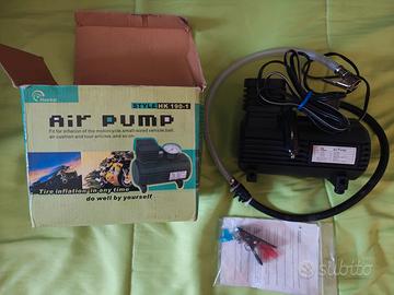 Mini compressore d'aria 12V bici moto palloni etc.