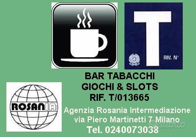 Bar tabacchi giochi & slots (rif. t/013665)