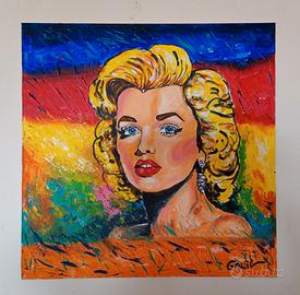 Quadro Pop Art Originale Marilyn Monroe - Galiv