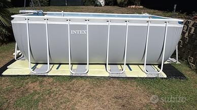 Piscina intex e pompa