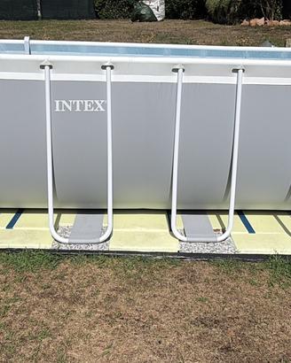 Piscina intex e pompa