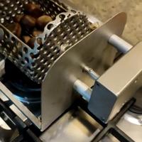 Gira caldarroste elettrico da fornello