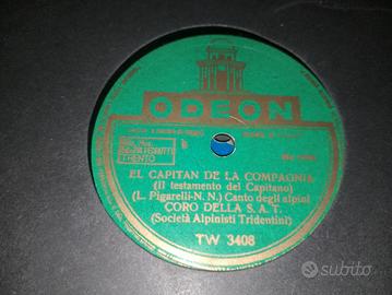 vinili 78 giri antichi