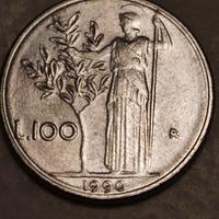 100 Lire 1990 piccole 