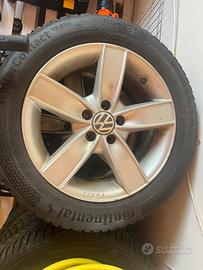 Cerchi + gomme invernali vw polo