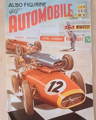 Albo figurine dell'automobile 1958
