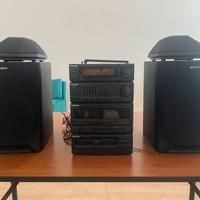 Radio, CD e cassette