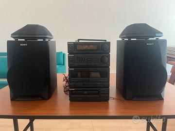 Radio, CD e cassette