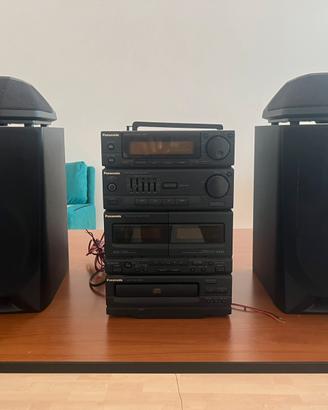 Radio, CD e cassette