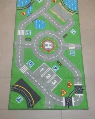 "Tappeto gioco IKEA con strade e città per bambini
