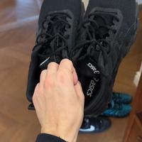 asics gel 42.5 Quantum Lyte nere uomo nove