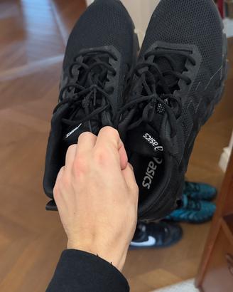 asics gel 42.5 Quantum Lyte nere uomo nove