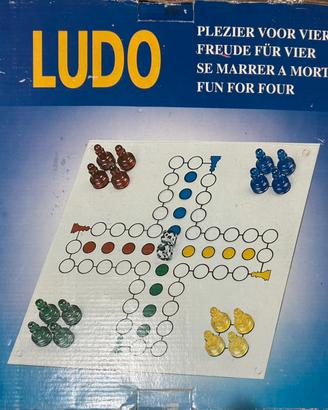 Gioco da Tavolo “Ludo” + Set Pedine – Completo