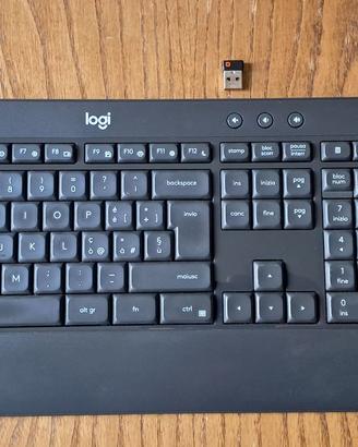 Tastiera e mouse wireless Logitech MK540