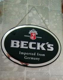 insegna vintage BECK'S