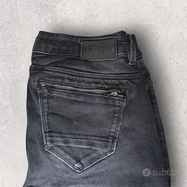 Jeans G-Star RAW Midge Nero Donna S Skinny Vintage