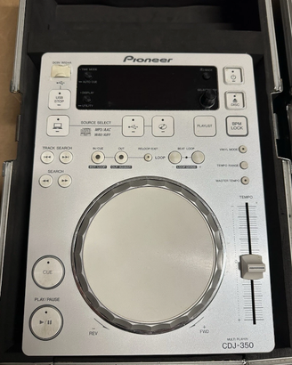 CDJ pioneer cdj 350 white bianco