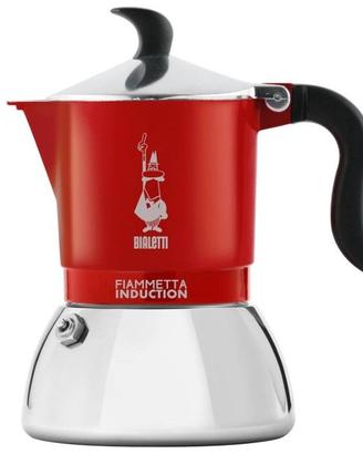 Bialetti 0007144 Caffettiera, Rosso, 4 Tazze