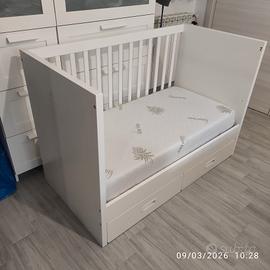 culla Ikea+ Materasso poliuretano espanso Aloe Ver