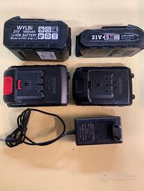 Batterie  power check 21V per motosega/avvitatori