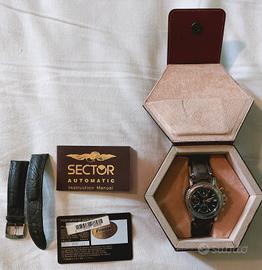 SECTOR GOLDEN EAGLE AUTOMATICO VALJOUX 7750 Abbigliamento e Accessori In vendita a Asti